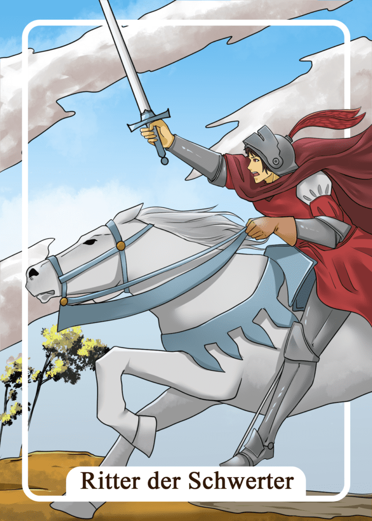 Tarotkarte Ritter der Schwerter